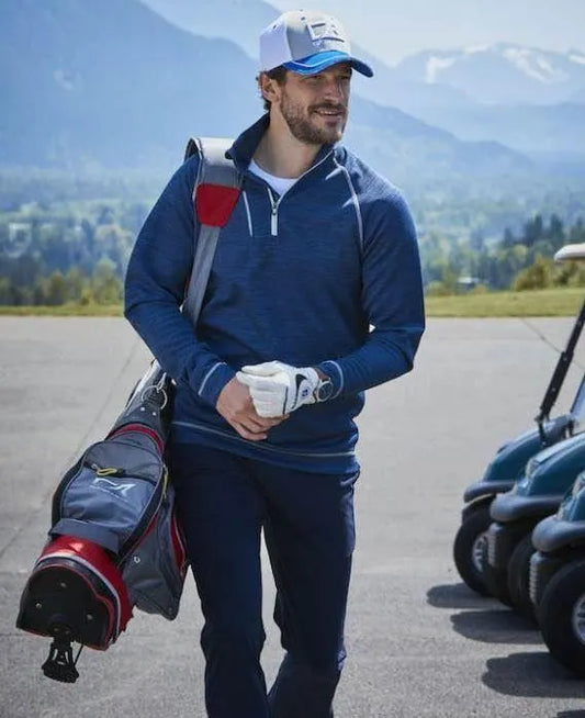 Cutter & Buck Chambers Men's Quarter Zip Sweatshirt | Wicking Activewear | 3 Colours | S-4XL