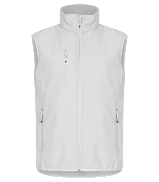 Clique Classic Mens Softshell Gilet | Recycled Waterproof Softshell | 9 Colours | XS-5XL - Gilet - Logo Free Clothing
