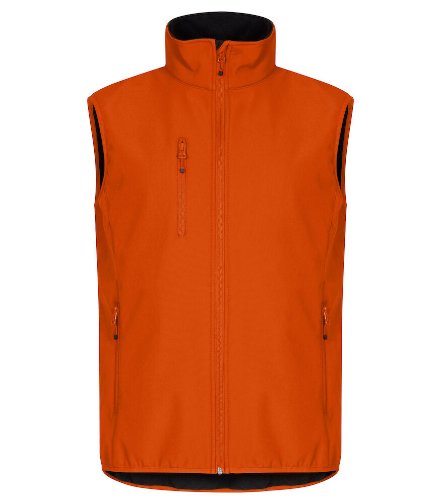 Clique Classic Mens Softshell Gilet | Recycled Waterproof Softshell | 9 Colours | XS-5XL - Gilet - Logo Free Clothing