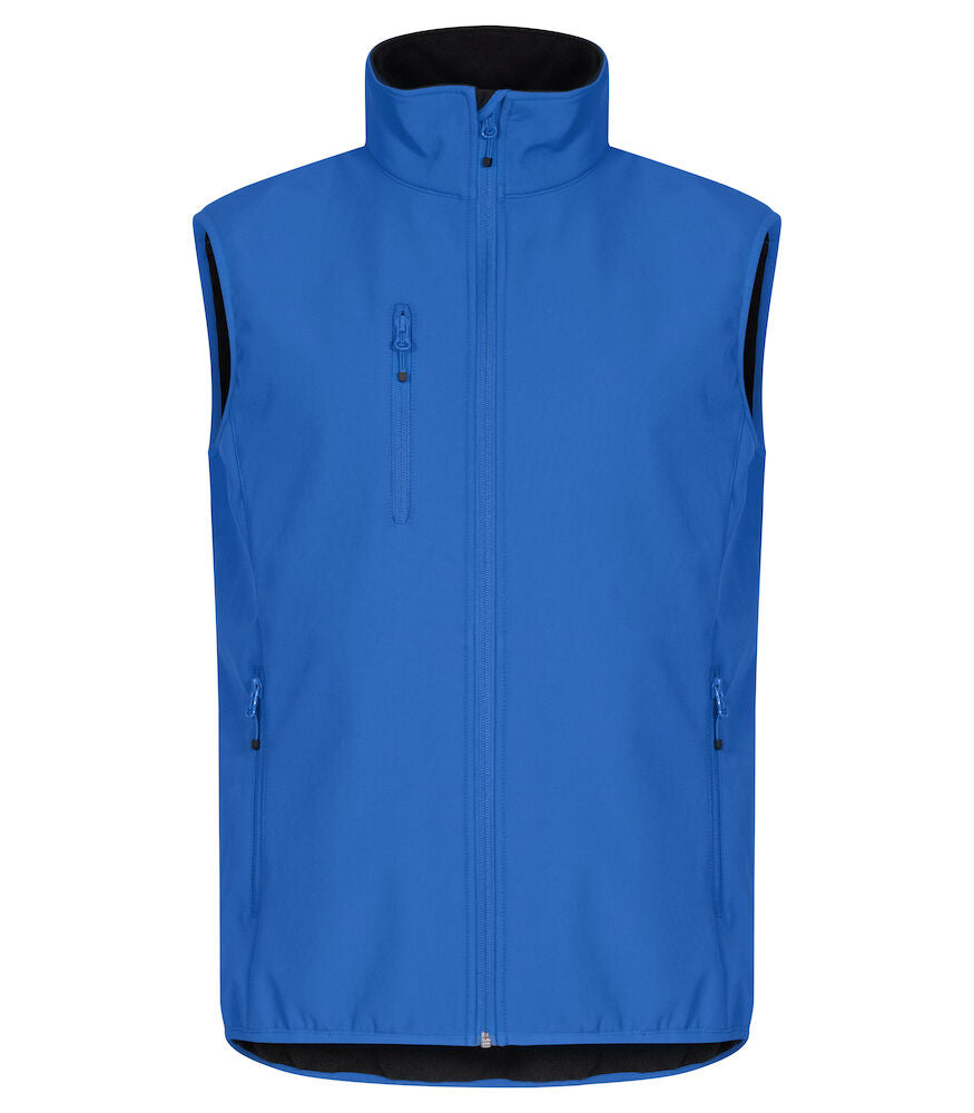 Clique Classic Mens Softshell Gilet | Recycled Waterproof Softshell | 9 Colours | XS-5XL - Gilet - Logo Free Clothing