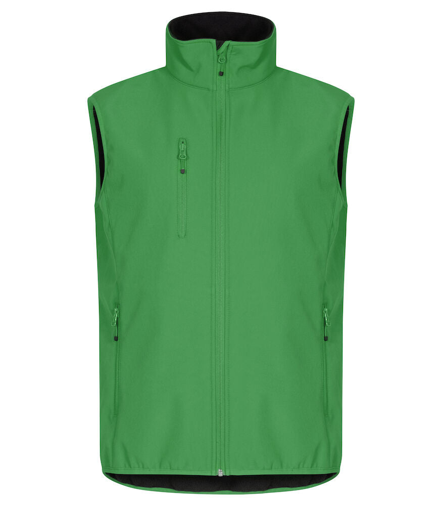Clique Classic Mens Softshell Gilet | Recycled Waterproof Softshell | 9 Colours | XS-5XL - Gilet - Logo Free Clothing