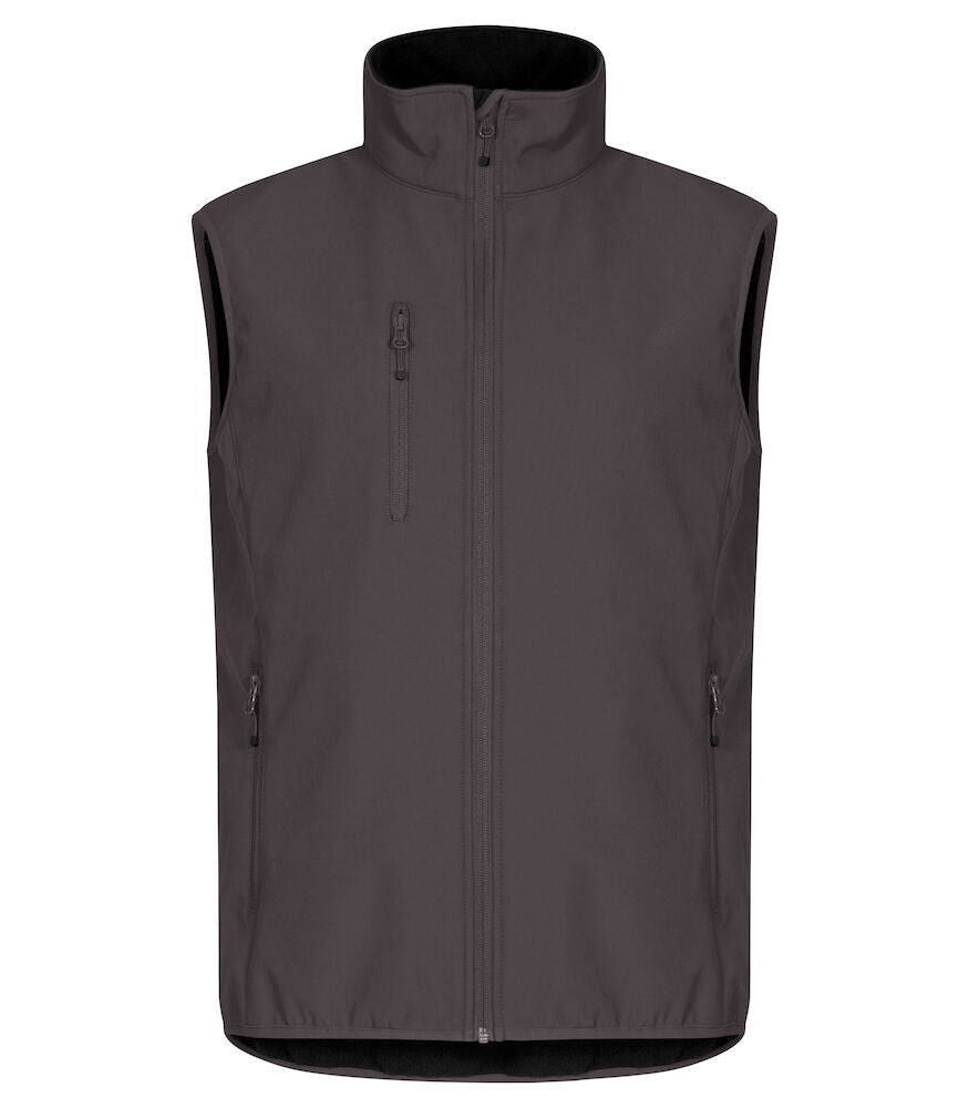 Clique Classic Mens Softshell Gilet | Recycled Waterproof Softshell | 9 Colours | XS-5XL - Gilet - Logo Free Clothing