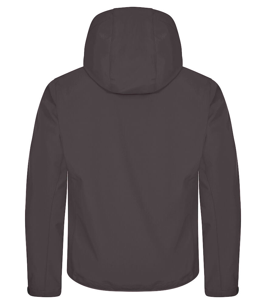 Clique Classic Mens Softshell Hooded Jacket | Recycled Waterproof | 5 Colours | XS-5XL - Summer Jacket - Logo Free Clothing