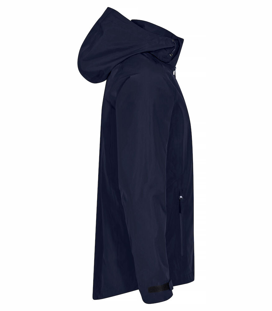 Clique Classic Mens Shell Jacket | Waterproof | Recycled Material | Navy or Black | XS-4XL - Summer Jacket - Logo Free Clothing
