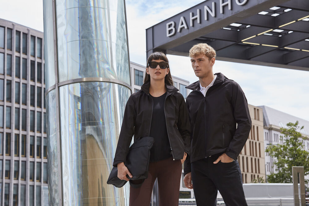 Clique Classic Mens Shell Jacket | Waterproof | Recycled Material | Navy or Black | XS-4XL - Summer Jacket - Logo Free Clothing