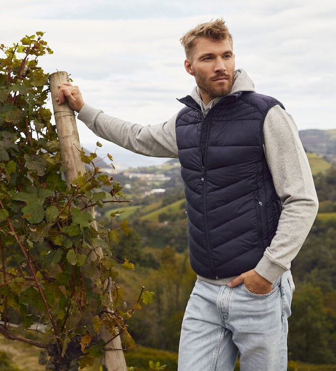 Clique Idaho Mens Gilet | Padded Body Warmer | Recycled Material | 3 Colours | XS-4XL - Gilet - Logo Free Clothing