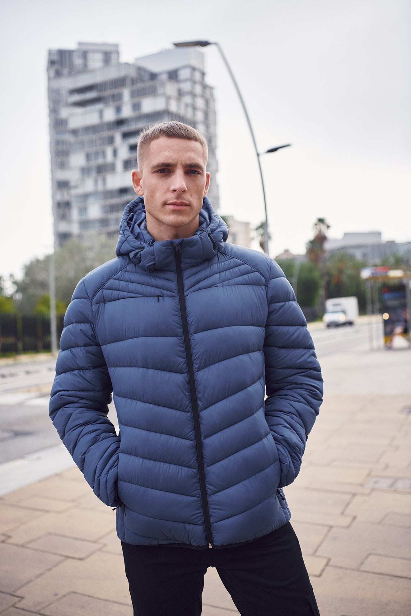 Clique Idaho Men's Jacket | Padded | Recycled Material | Removable Hood | 3 Colours | XS-4XL