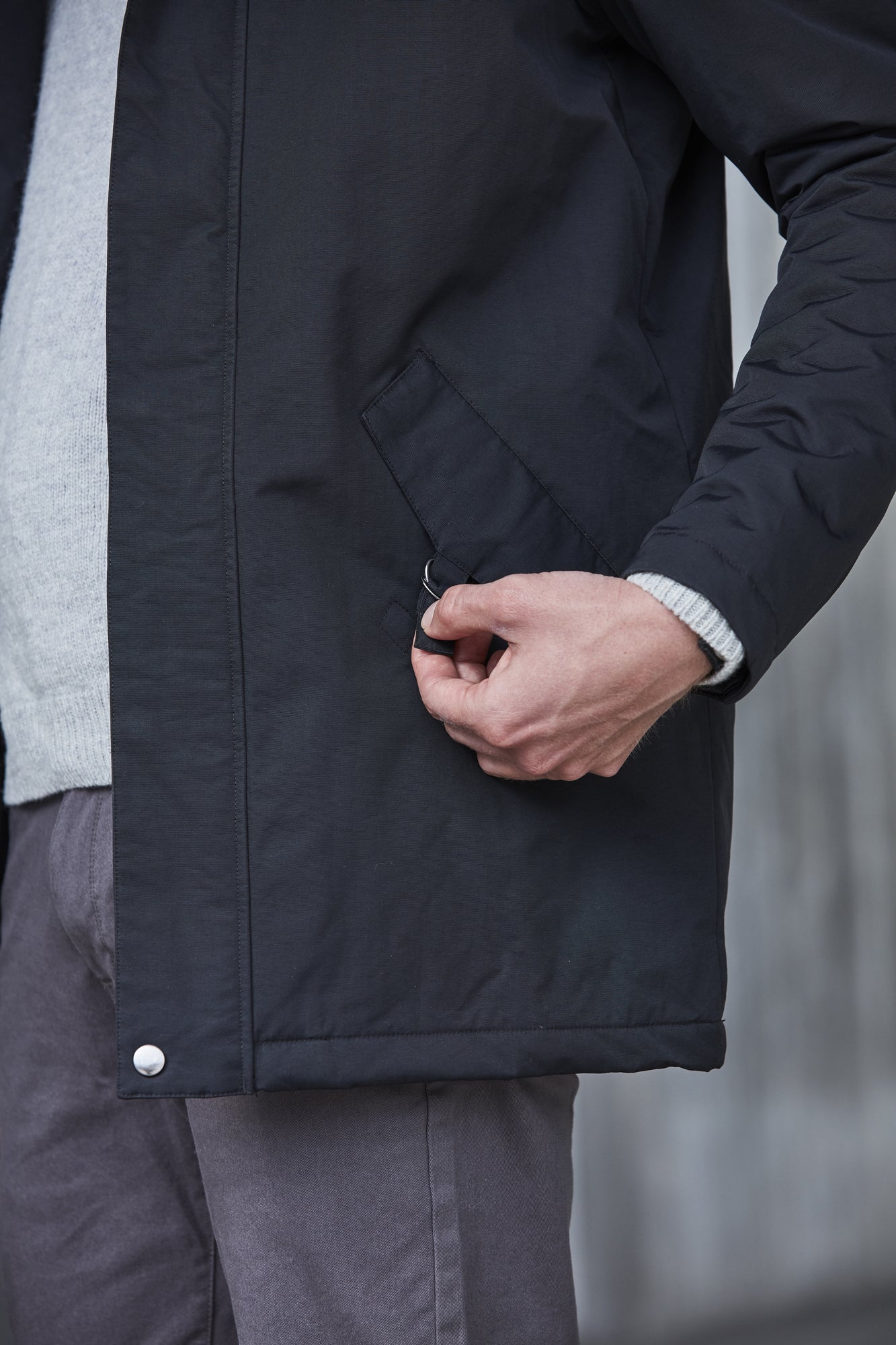 Clique Creston Padded Parka Coat | Unisex | Waterproof | Hooded | Black | XS-3XL