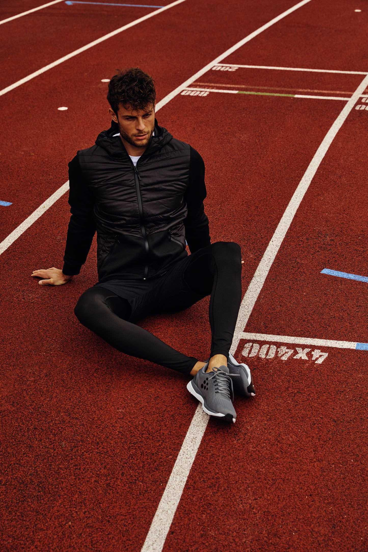 Clique Utah Mens Jacket | Lightly Padded | Hooded | Reflective or Black | XS-3XL