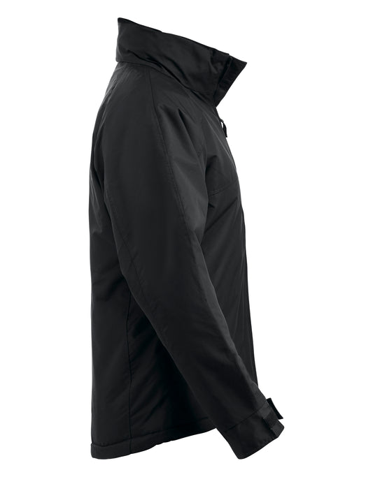 Clique Cincinnati Men's Jacket | Padded Jacket | Foldaway Hood | Black | XS-4XL