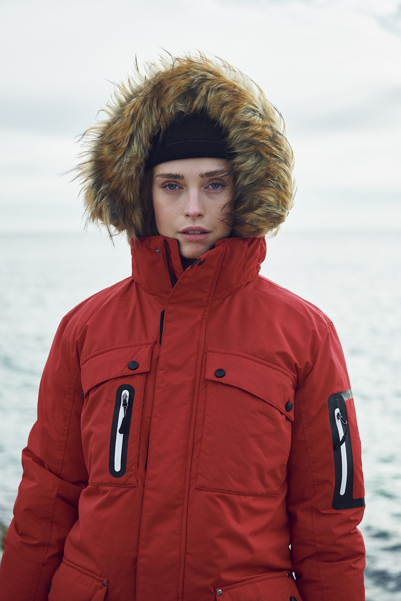 Clique Malamute Heavy Expedition Parka | Winter Coat | Unisex | Red or Black | XXS-3XL