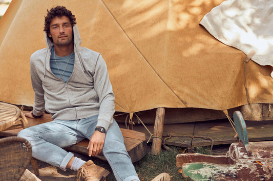 Clique Premium Organic Cotton Men's Zip-Up Hoodie | Hooded Jacket | 5 Colours | XS-3XL