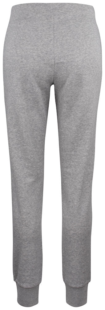Clique Premium Organic Cotton Ladies Joggers | CVC French Terry Lounge Wear | 3 Colours | XS-2XL - Trousers - Logo Free Clothing