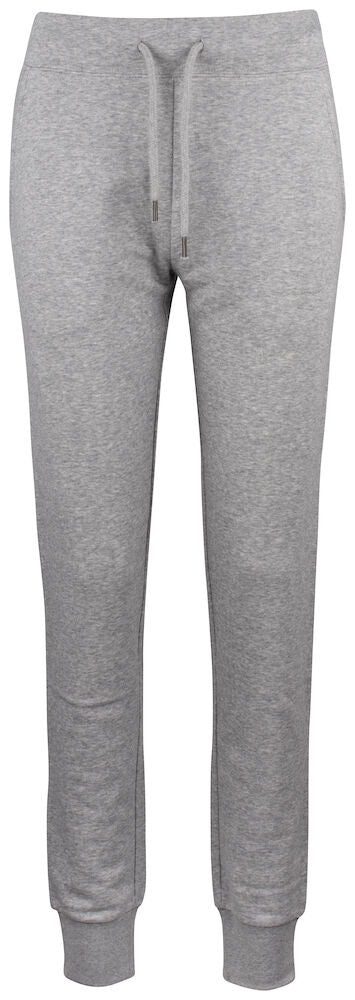 Clique Premium Organic Cotton Ladies Joggers | CVC French Terry Lounge Wear | 3 Colours | XS-2XL - Trousers - Logo Free Clothing