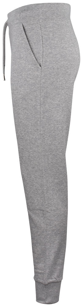 Clique Premium Organic Cotton Ladies Joggers | CVC French Terry Lounge Wear | 3 Colours | XS-2XL - Trousers - Logo Free Clothing