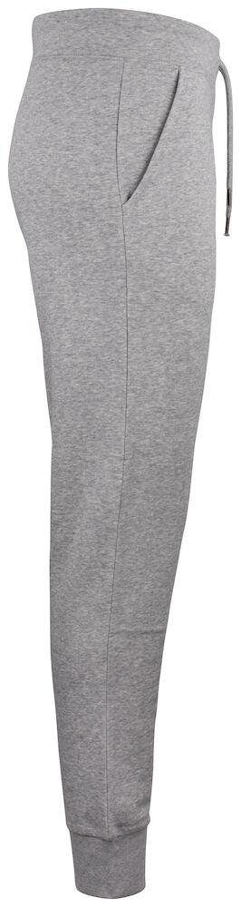 Clique Premium Organic Cotton Ladies Joggers | CVC French Terry Lounge Wear | 3 Colours | XS-2XL - Trousers - Logo Free Clothing
