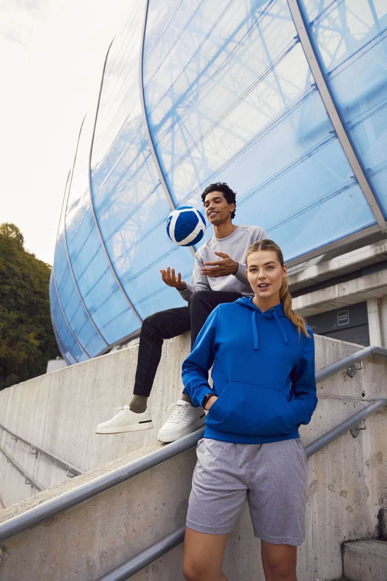 Clique Basic Active Unisex Hoodie | Medium Weight Hooded Jumper | 5 Colours | XS-4XL
