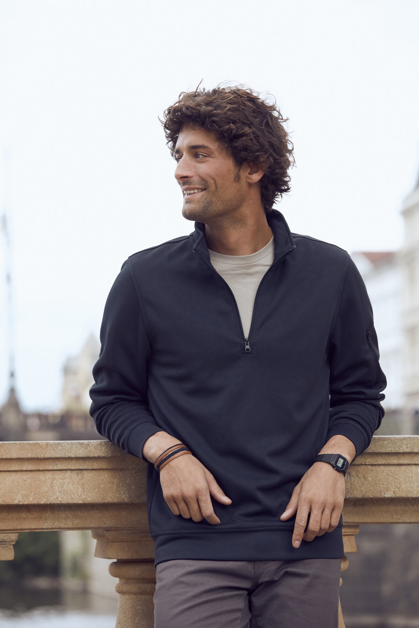 ★未使用★BRIEFING HALF ZIP SHIRT 3XL Adidas Lightweight Half-Zip Top - Final Sale | Free Shipping Nati