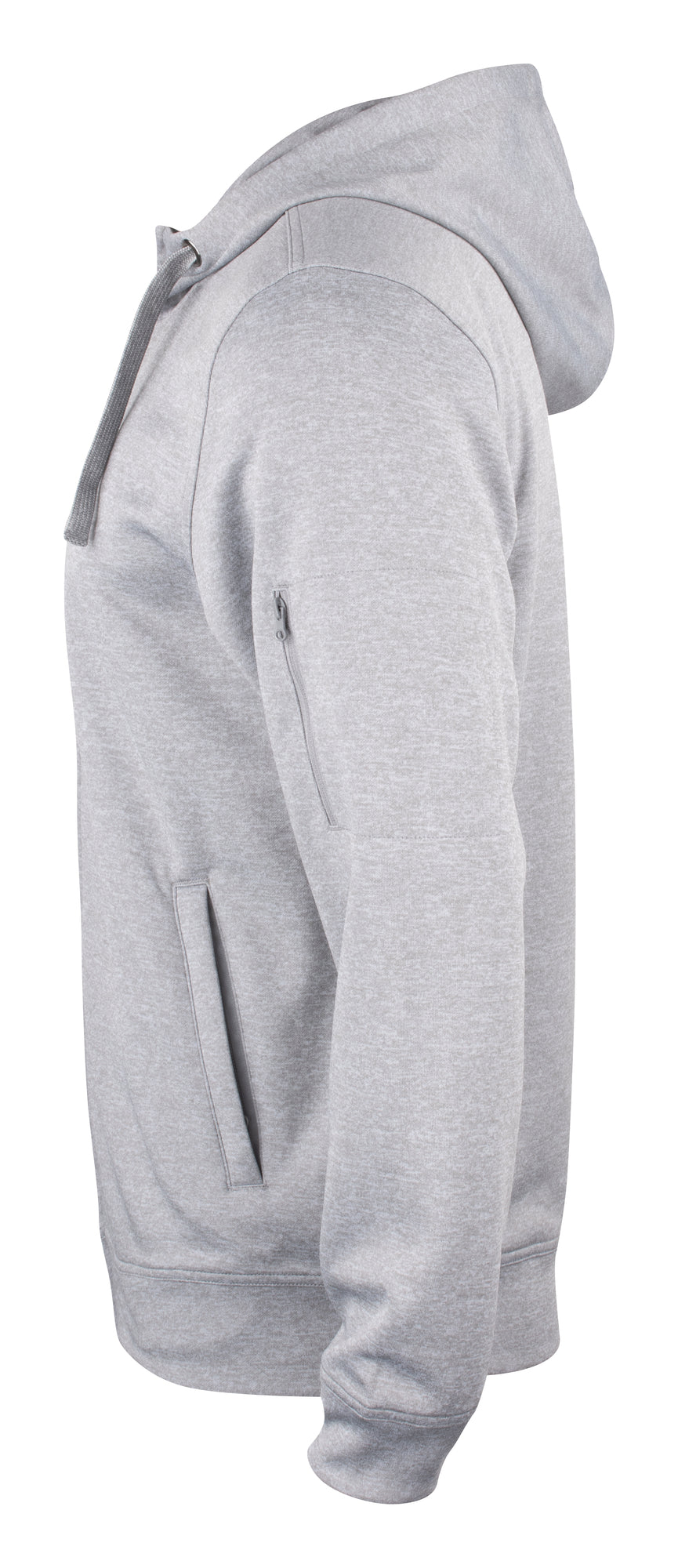 Clique Basic Active Men's Zip-Up Hoodie | Medium Weight Hooded Jacket | 5 Colours | XS-3XL