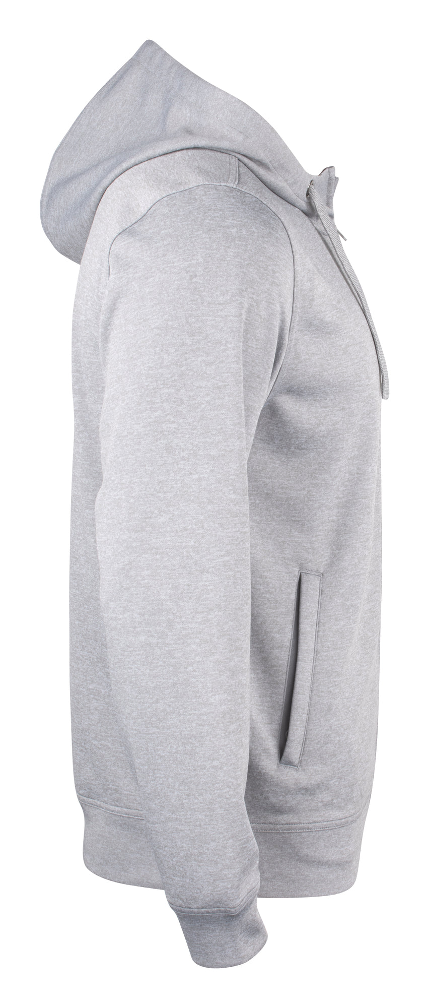 Clique Basic Active Men's Zip-Up Hoodie | Medium Weight Hooded Jacket | 5 Colours | XS-3XL