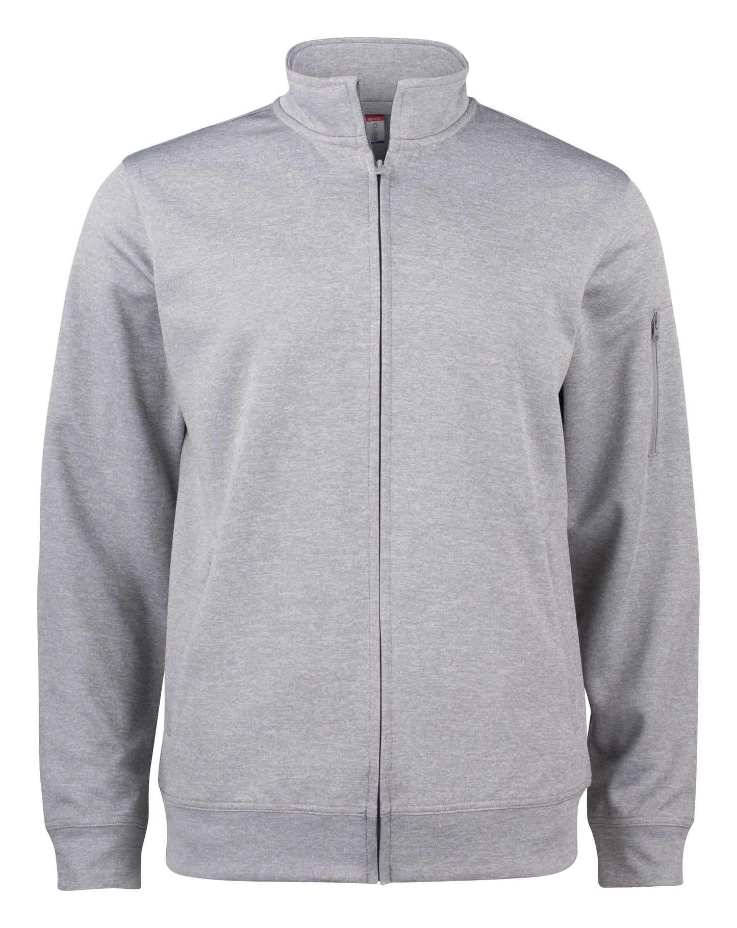 Clique Basic Active Zip Sweatshirt | Unisex Activewear | Spun Dyed | 5 Colours | XS-4XL