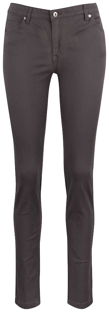 Clique 5-Pocket Ladies Stretch Trousers | Twill Cotton | 3 Colours | S-3XL - Trousers - Logo Free Clothing