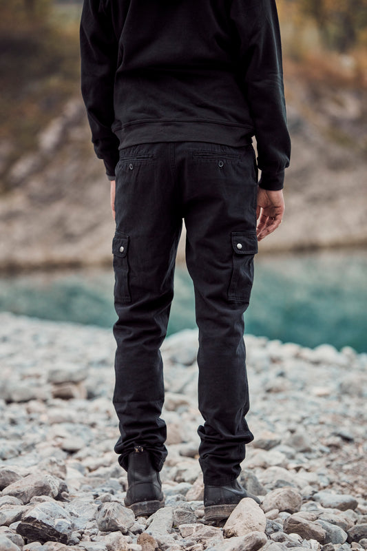 Clique Cargo Trousers | Unisex | Cotton | Leg Pockets | Cargo Pants | 3 Colours | XS-5XL