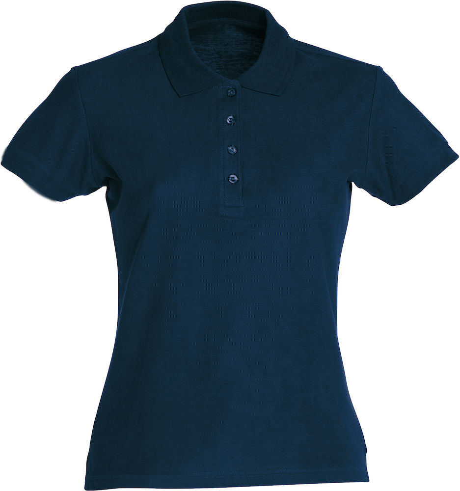 Clique Basic Ladies Polo Shirt | Cotton Polo Top | Flat Knit Collar | 16 Colours | XS-2XL - Polo Shirt - Logo Free Clothing