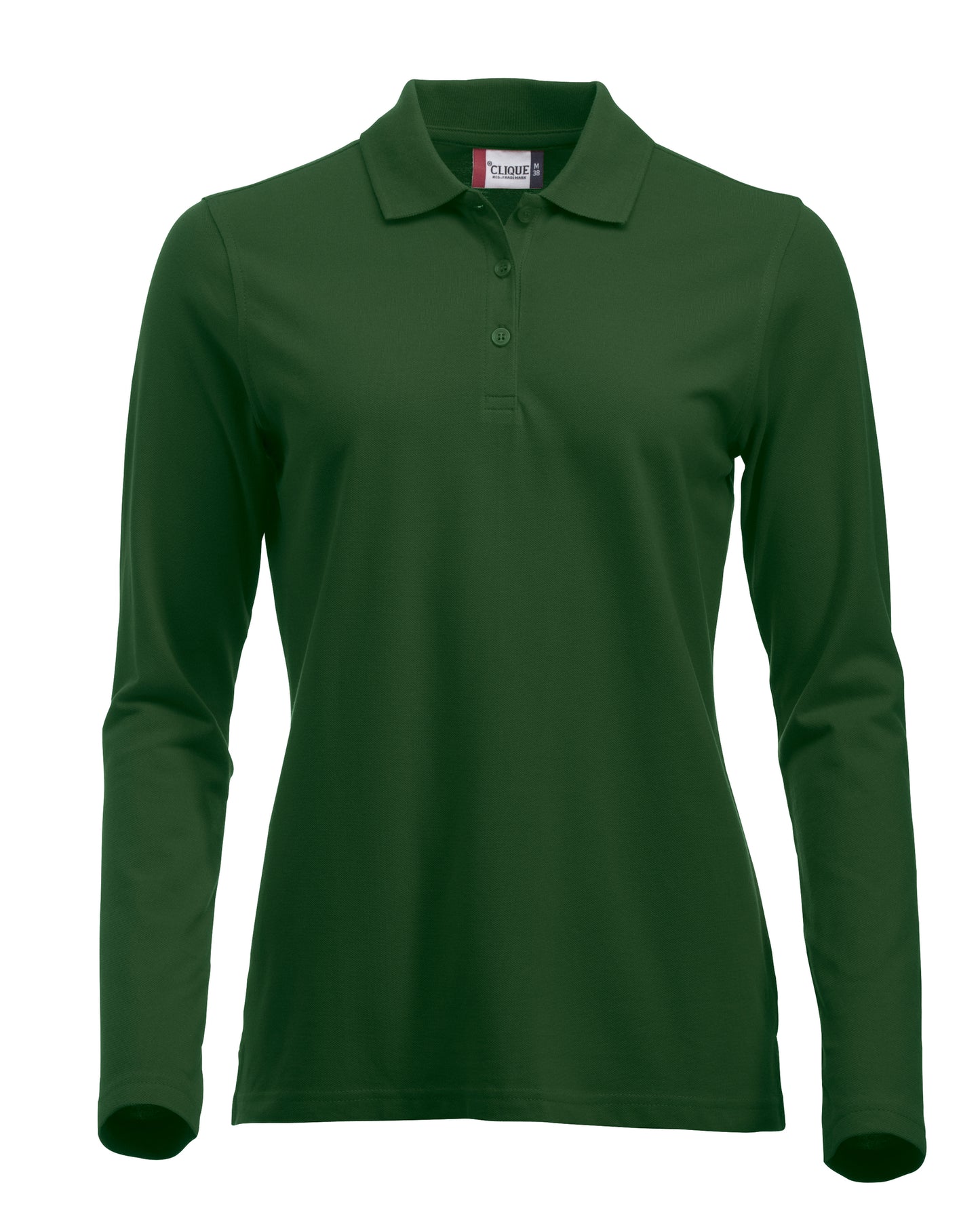 Clique Classic Marion Ladies Polo Shirt | Long Sleeve Soft Cotton Polo | 11 Colours | XS-2XL