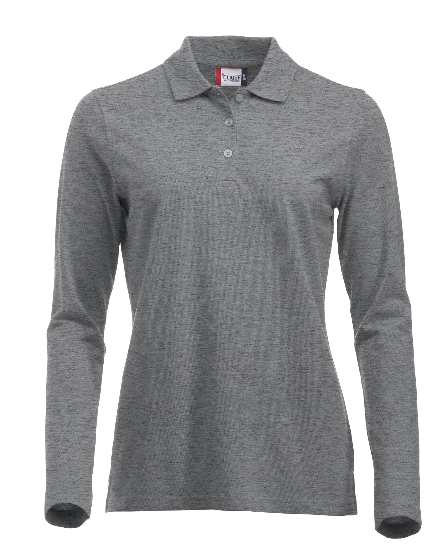 Clique Classic Marion Ladies Polo Shirt | Long Sleeve Soft Cotton Polo | 11 Colours | XS-2XL