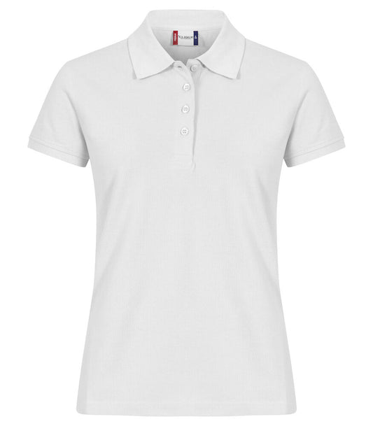 Clique Premium Heavyweight Ladies Polo Shirt | Pique Cotton Polo | 6 Colours | S-2XL - Polo Shirt - Logo Free Clothing