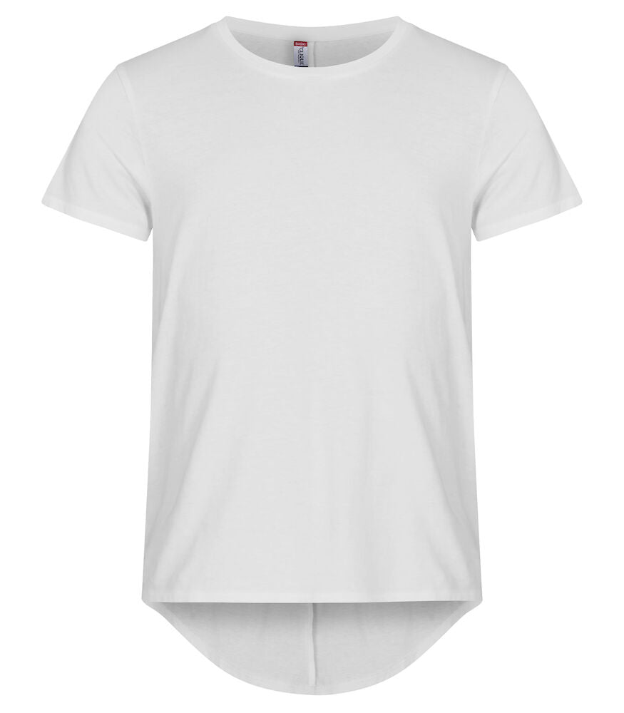 Clique Brooklyn T-Shirt | Mens Cotton Tee | Dropped Back Hem | 4 Colours | XS-3XL - Tee Shirt - Logo Free Clothing