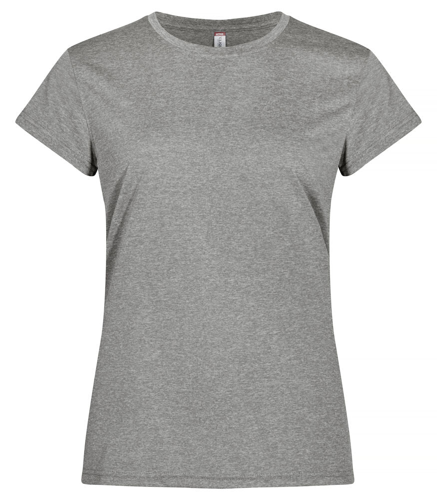 Clique Basic Active T-Shirt | Ladies Activewear Tee Shirt | Spun Dyed | 10 Colours | XS-2XL - Tee Shirt - Logo Free Clothing