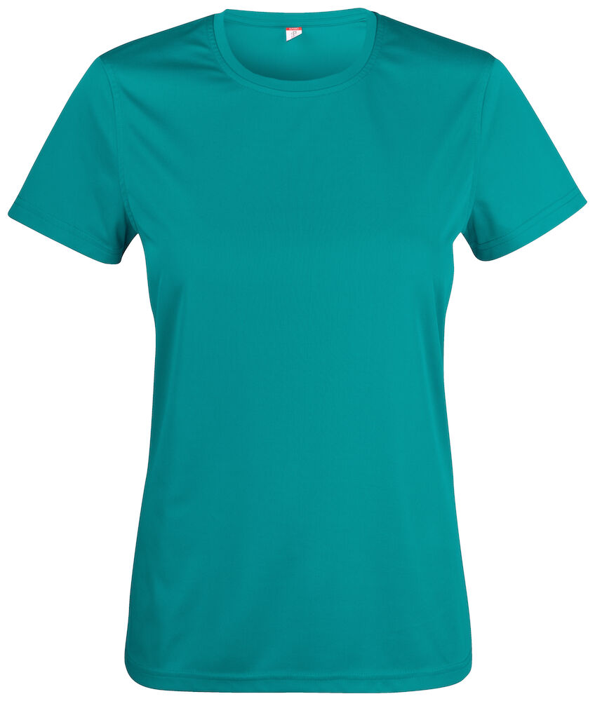 Clique Basic Active T-Shirt | Ladies Activewear Tee Shirt | Spun Dyed | 10 Colours | XS-2XL - Tee Shirt - Logo Free Clothing