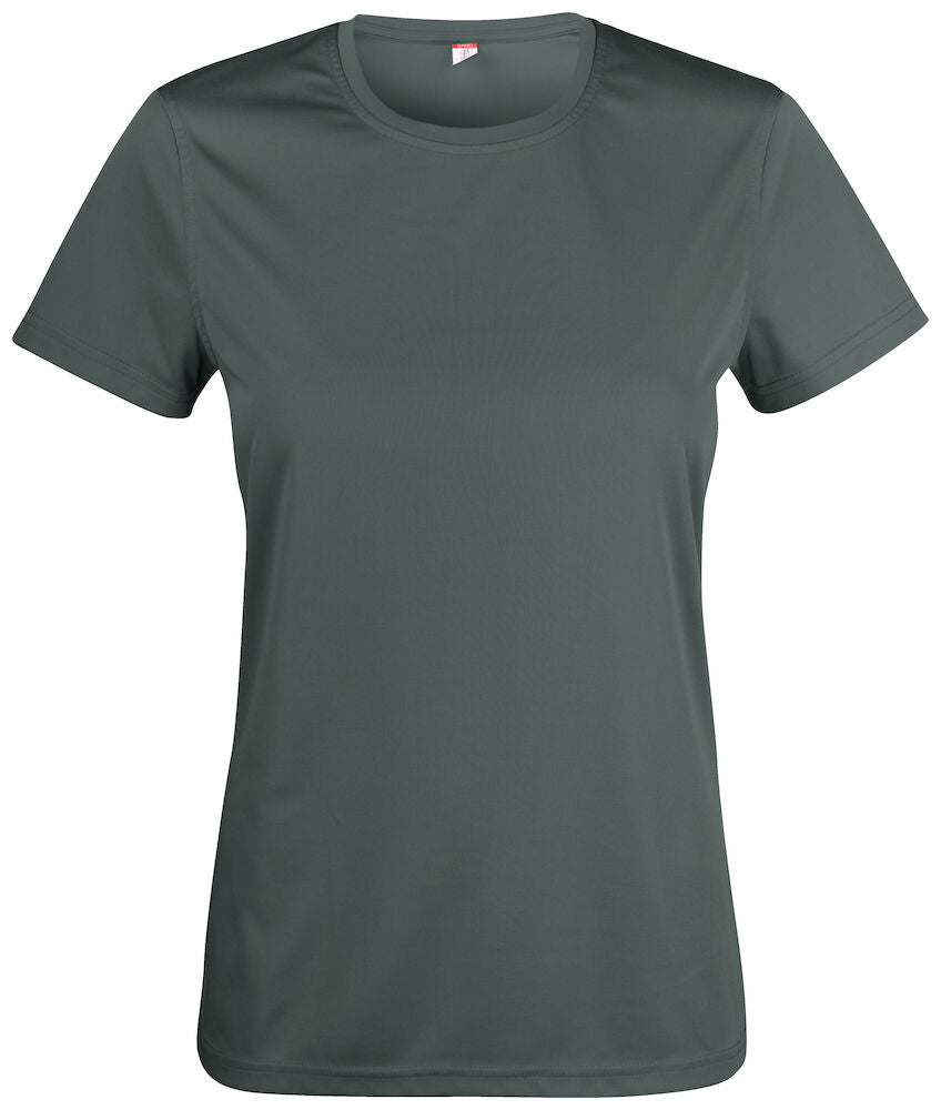 Clique Basic Active T-Shirt | Ladies Activewear Tee Shirt | Spun Dyed | 10 Colours | XS-2XL - Tee Shirt - Logo Free Clothing