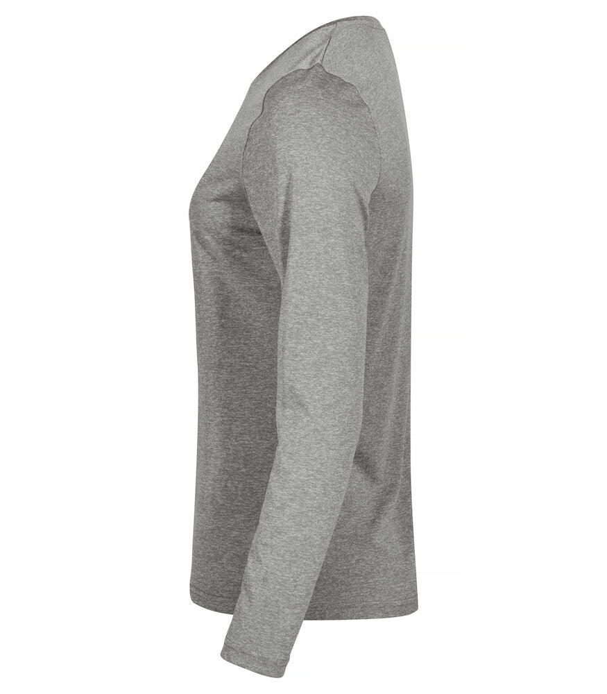 Clique Basic Active Long Sleeve Top | Ladies Activewear T-Shirt | Spun Dyed | 2 Colours | XS-2XL - Tee Shirt - Logo Free Clothing