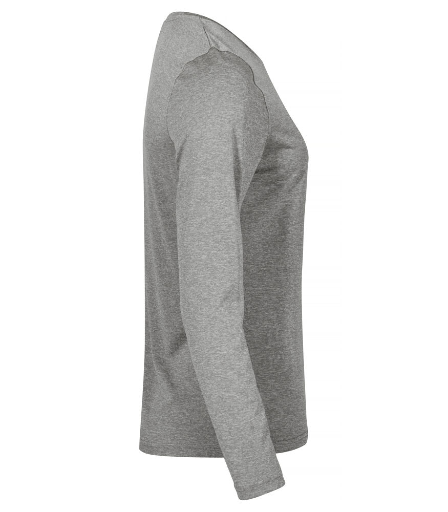 Clique Basic Active Long Sleeve Top | Ladies Activewear T-Shirt | Spun Dyed | 2 Colours | XS-2XL - Tee Shirt - Logo Free Clothing