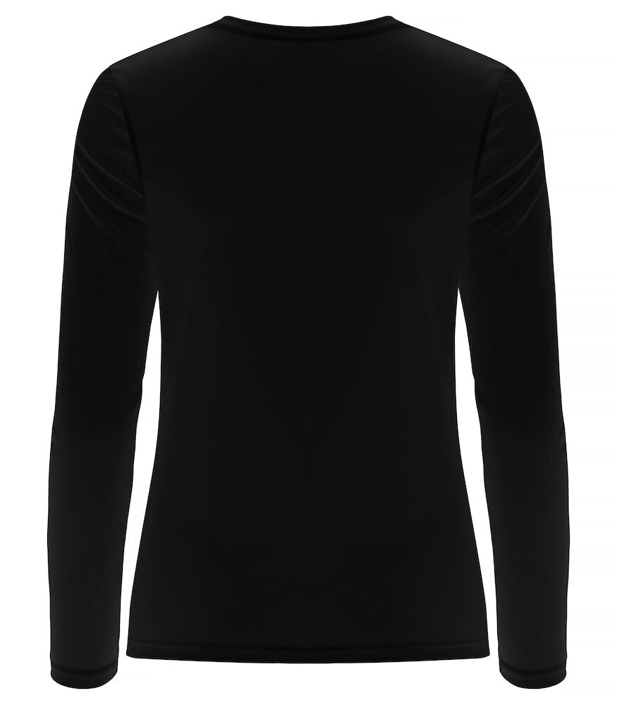 Clique Basic Active Long Sleeve Top | Ladies Activewear T-Shirt | Spun Dyed | 2 Colours | XS-2XL - Tee Shirt - Logo Free Clothing