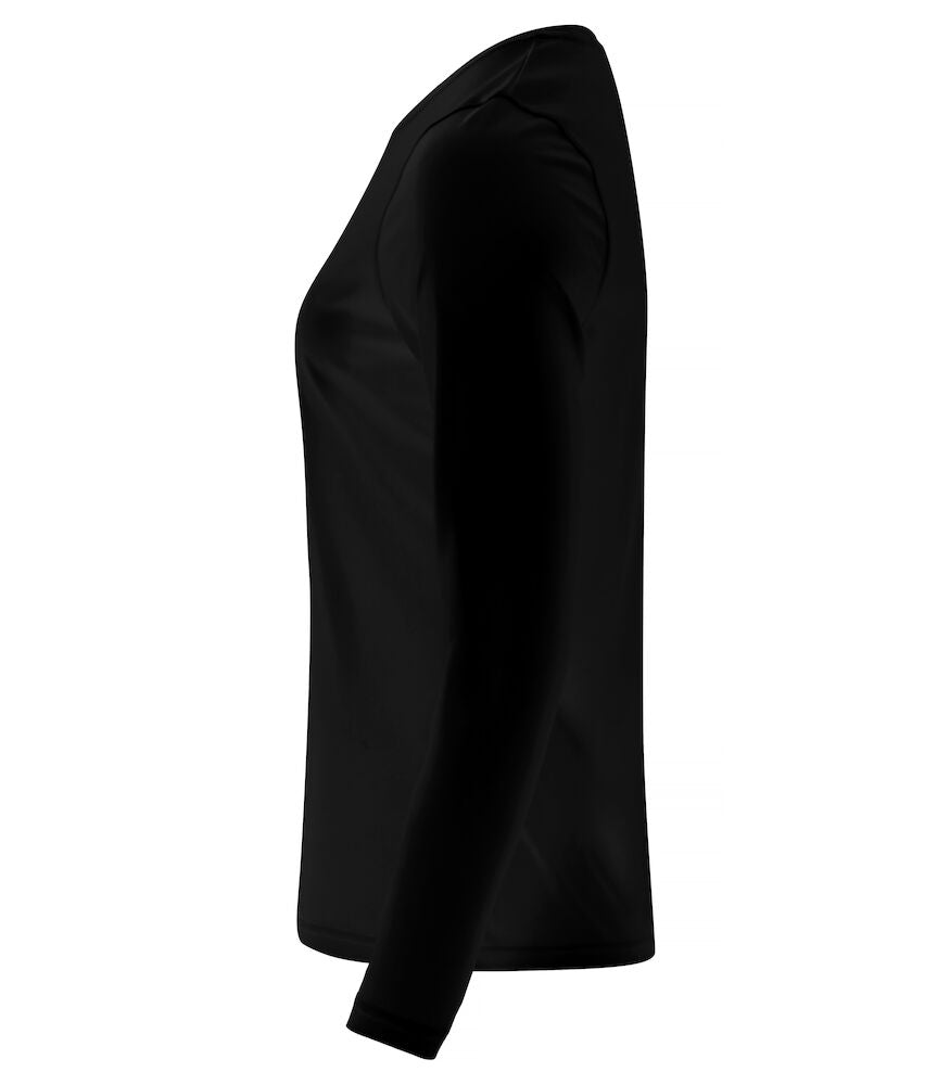 Clique Basic Active Long Sleeve Top | Ladies Activewear T-Shirt | Spun Dyed | 2 Colours | XS-2XL - Tee Shirt - Logo Free Clothing
