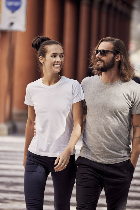 Clique Premium Fashion T-Shirt | Ladies Cotton Tee Shirt | Pre-Shrunk |  4 Colours | XS-2XL - Tee Shirt - Logo Free Clothing