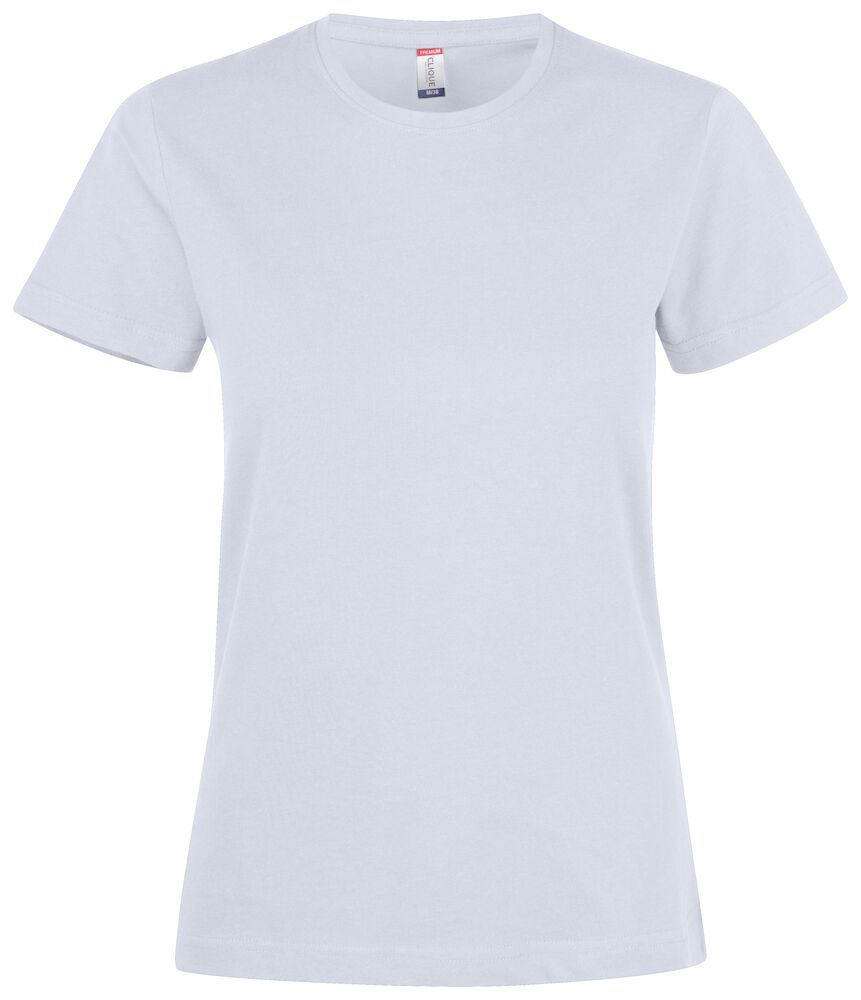 Clique Premium Fashion T-Shirt | Ladies Cotton Tee Shirt | Pre-Shrunk | 4 Colours | XS-2XL - Tee Shirt - Logo Free Clothing
