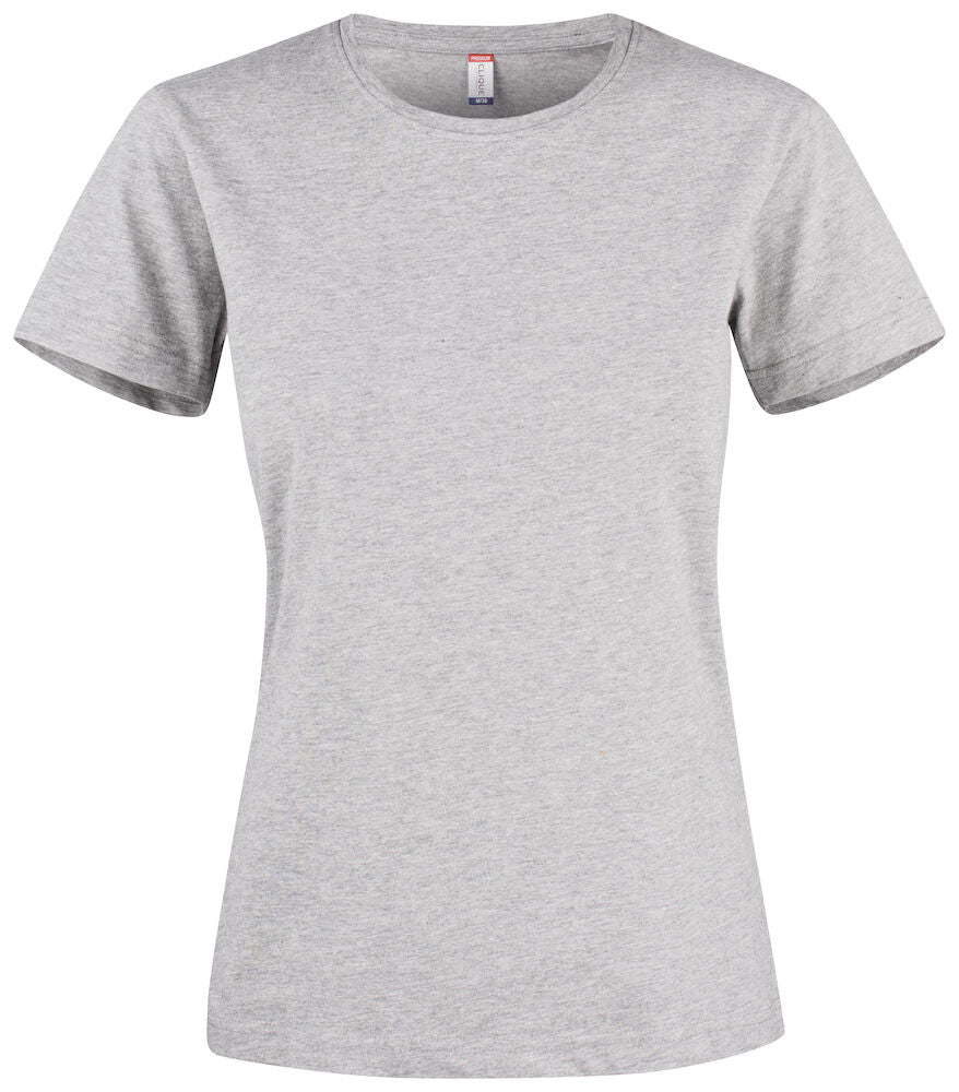 Clique Premium Fashion T-Shirt | Ladies Cotton Tee Shirt | Pre-Shrunk | 4 Colours | XS-2XL - Tee Shirt - Logo Free Clothing