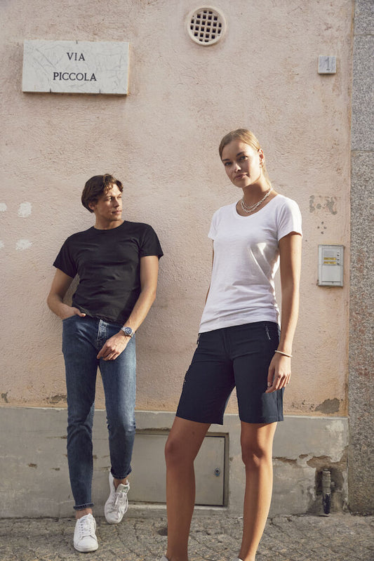 Clique Slub Mens T-Shirt | Ringspun Cotton | Pre-Shrunk | Super Soft | 4 Colours | XS-2XL - Tee Shirt - Logo Free Clothing