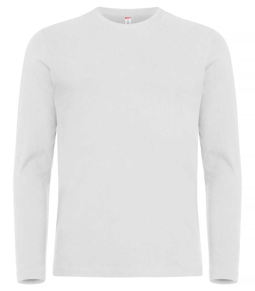 Clique Premium Fashion Long Sleeve T-Shirt | Mens Long Sleeve Top | 4 Colours | XS-4XL - Tee Shirt - Logo Free Clothing