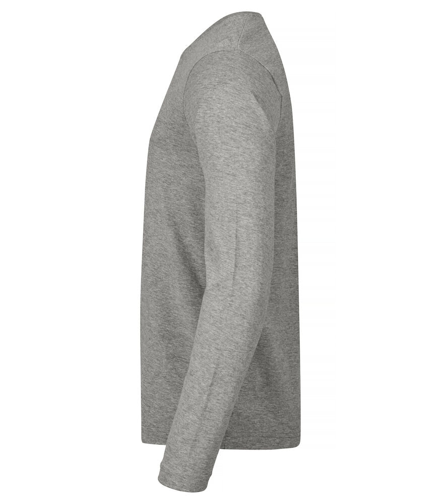 Clique Premium Fashion Long Sleeve T-Shirt | Mens Long Sleeve Top | 4 Colours | XS-4XL - Tee Shirt - Logo Free Clothing