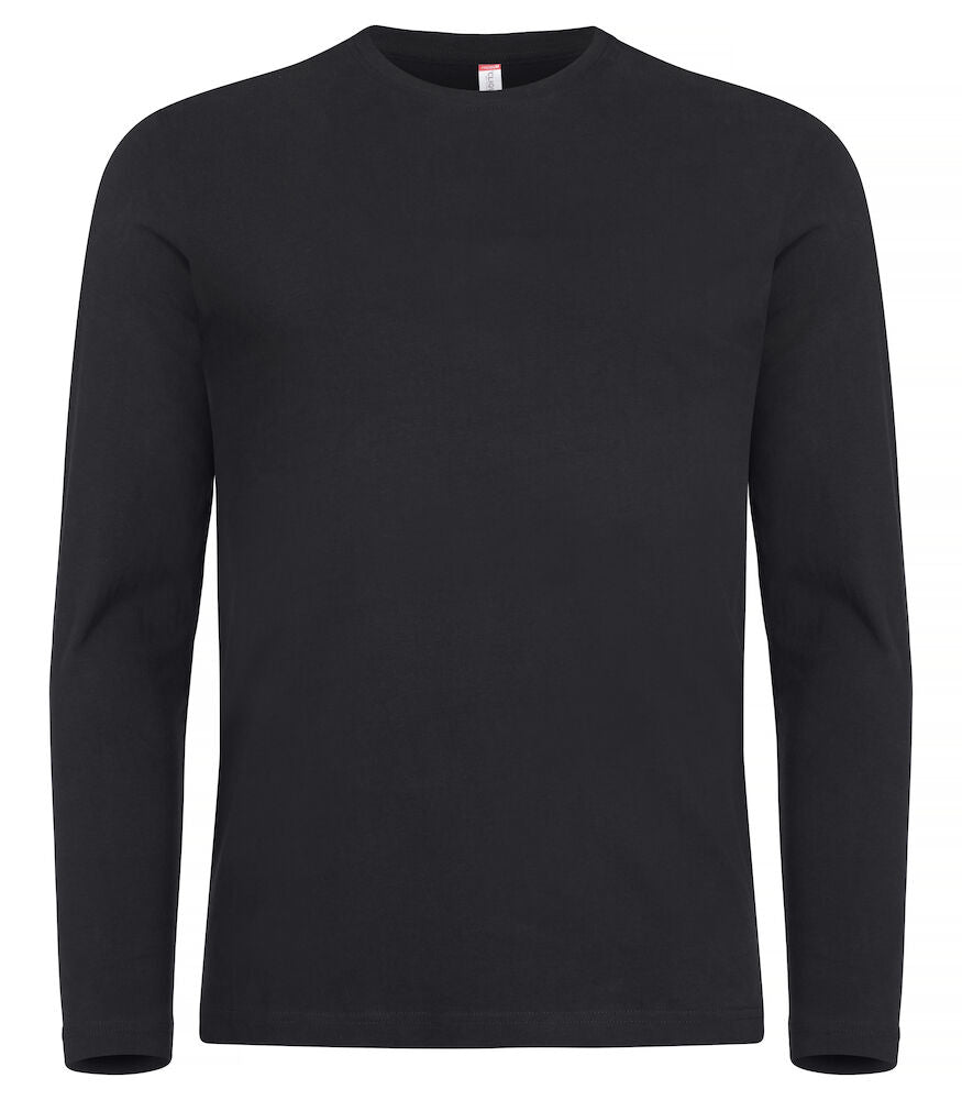 Clique Premium Fashion Long Sleeve T-Shirt | Mens Long Sleeve Top | 4 Colours | XS-4XL - Tee Shirt - Logo Free Clothing