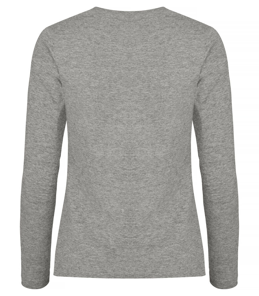 Clique Premium Fashion Long Sleeve T-Shirt | Ladies Long Sleeve Top | 4 Colours | XS-2XL - Tee Shirt - Logo Free Clothing
