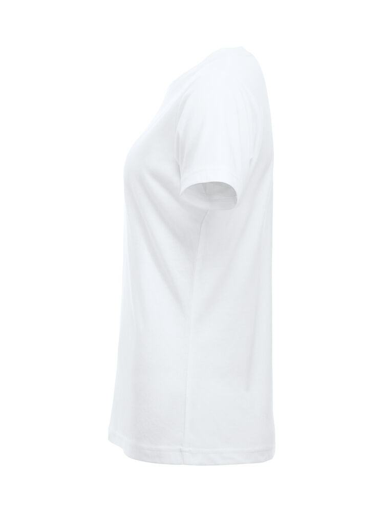 Clique Classic Ladies T-Shirt | Ringspun Cotton | Pre-Shrunk | 16 Colours | XS-2XL - Tee Shirt - Logo Free Clothing