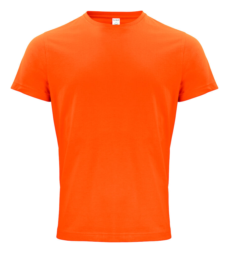 Clique Classic Organic Cotton Mens T-Shirt | Pre-Shrunk | Super Soft | 12 Colours | XS-3XL - Tee Shirt - Logo Free Clothing