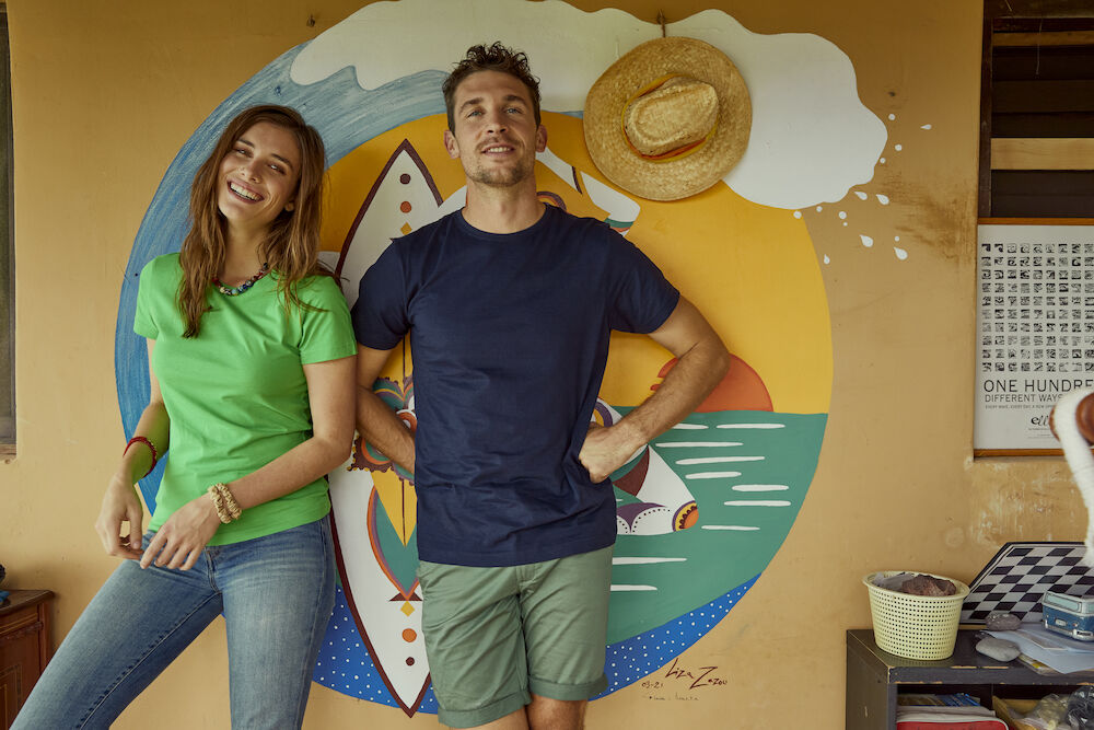 Clique Classic Organic Cotton Ladies T-Shirt | Pre-Shrunk | Super Soft | 12 Colours | XS-2XL - Tee Shirt - Logo Free Clothing